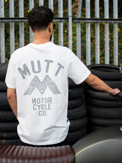 Mutt Wings T-Shirt MMCUA0221D2149WHT