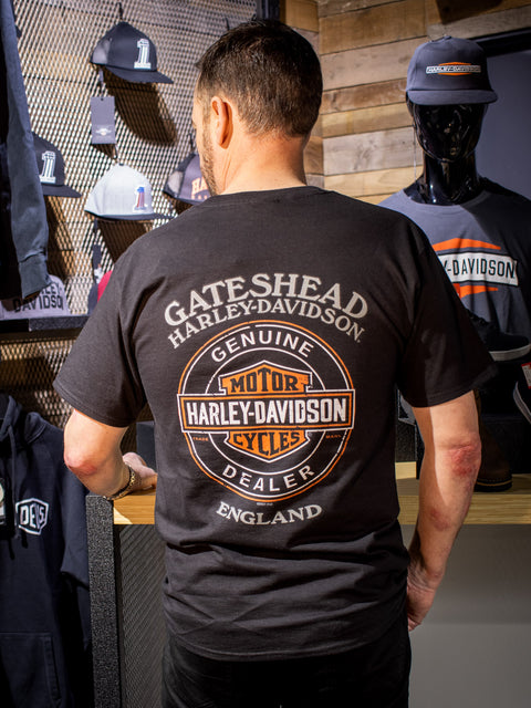 Gateshead Harley-Davidson® Mens Black 1st Place T-Shirt R003226 Harley-Davidson® Direct