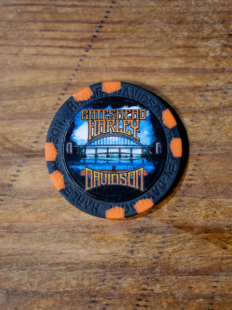 Gateshead Harley-Davidson® Custom Poker Chip