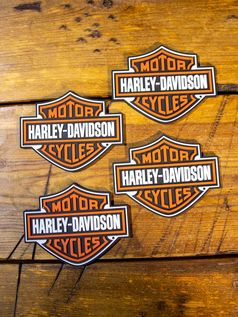 Harley-Davidson® Bar & Shield Rubber Coaster Set HDL-18515