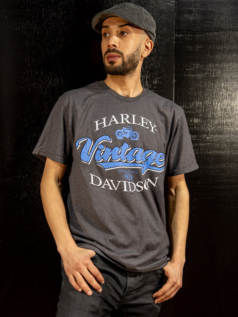 Gateshead Harley Davidson Dealer T-Shirt Vintage R004461