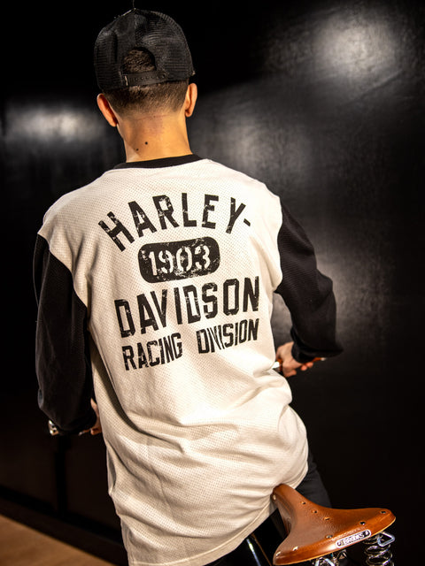 Harley-Davidson® Men's Long-sleeved Racing Top 96554-23VM