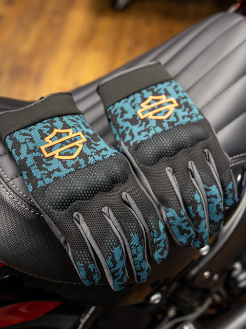 Harley-Davidson® Men's Dyna Knit Mesh Gloves 98137-23VM