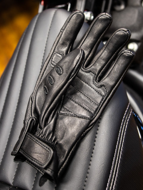 Harley-Davidson® Men's 120th Anniversary True North Leather Gloves 97203-23VM