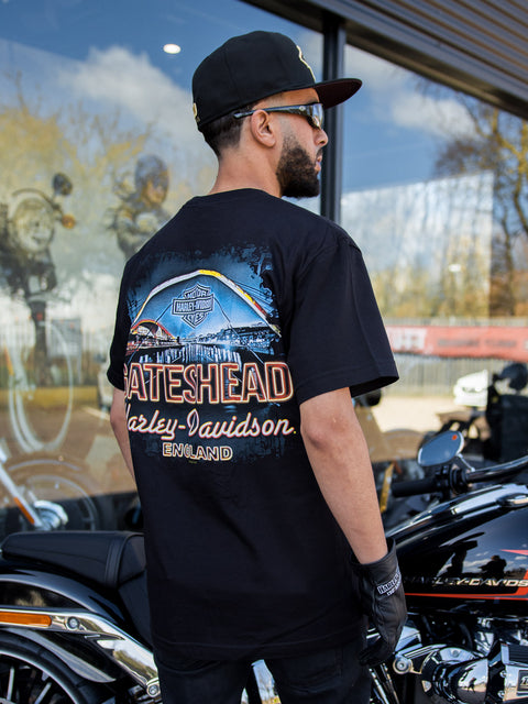 Gateshead Harley Davidson Dealer T-Shirt H-D Way R004677