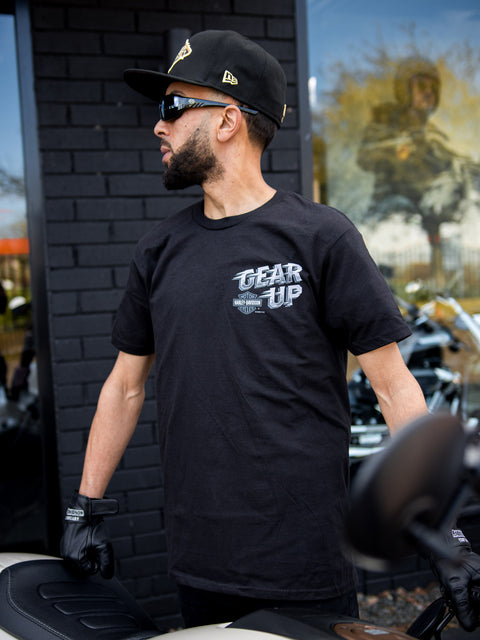 Gateshead Harley Davidson Dealer T-Shirt GEAR UP    R004458