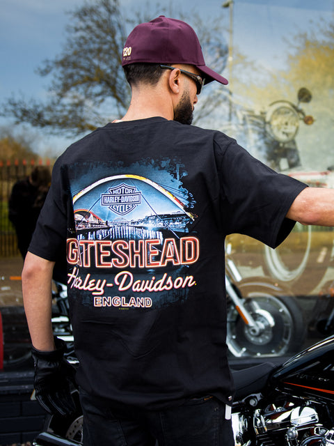 Gateshead Harley Davidson Dealer T-Shirt        R004358