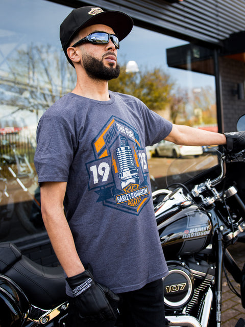 Gateshead Harley Davidson Dealer T-Shirt Sparks R004412