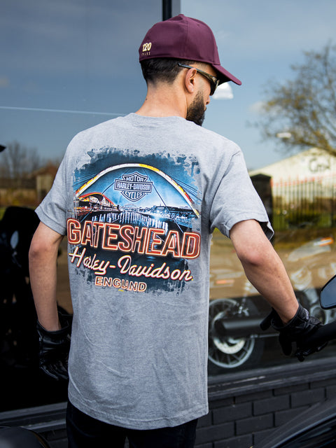 Gateshead Harley Davidson Dealer T-Shirt WG ARMOR  R004672