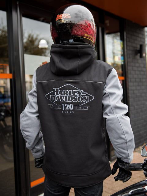 Genuine Harley-Davidson® Men's 120th Anniversary Deflector Riding Jacket 97178-23VM