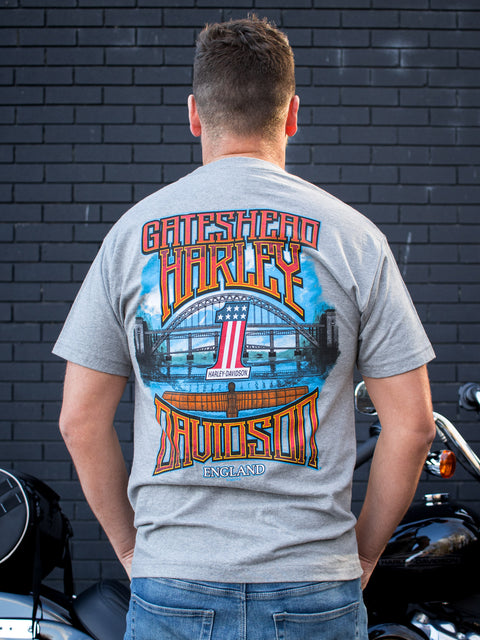 Gateshead Harley-Davidson® MC Travel Mens T-Shirt