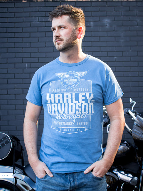 Gateshead Harley-Davidson® Denim Label Mens T-Shirt
