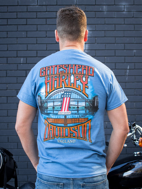 Gateshead Harley-Davidson® Denim Label Mens T-Shirt
