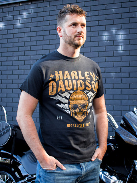 Gateshead Harley-Davidson® Skull Shock Mens T-Shirt