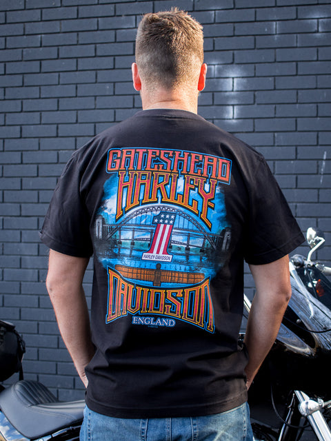 Gateshead Harley-Davidson® Never More Mens T-Shirt