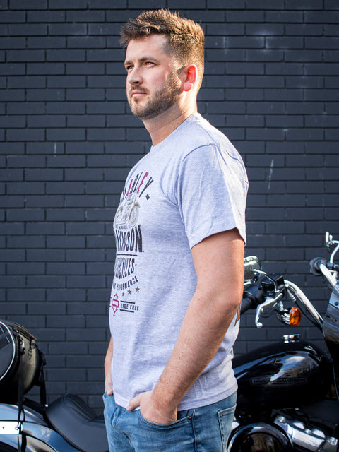 Gateshead Harley-Davidson® Panhead Label Mens T-Shirt