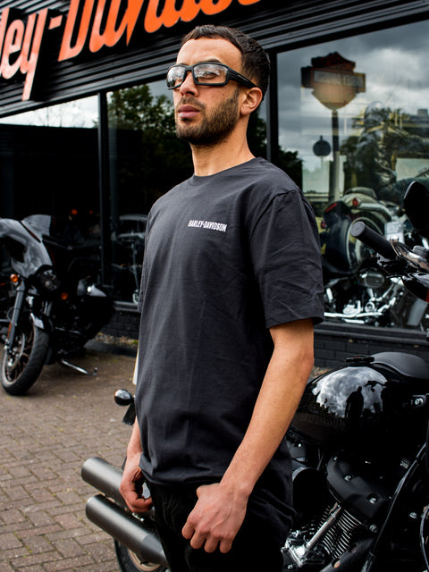 Genuine Harley Davidson Men's Oil Can T-Shirt black 99073-22VM