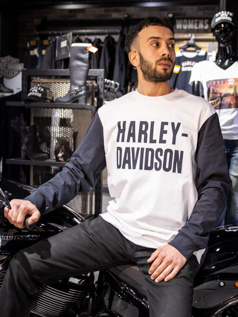 Harley-Davidson® Men's Foundation Colorblock Top 99078-22VM