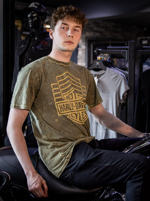 Leeds Harley Davidson Dealer T-Shirt BS Repeat R0044014