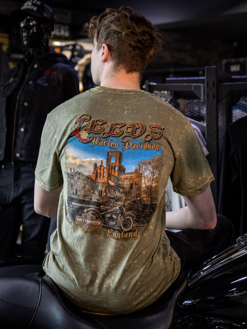 Leeds Harley Davidson Dealer T-Shirt BS Repeat R0044014