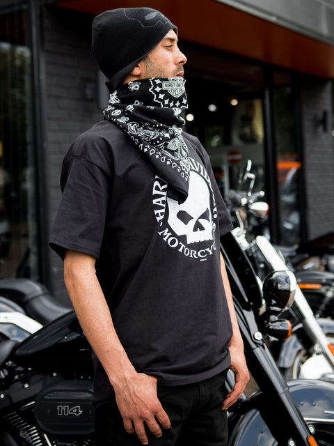 Gateshead Harley Davidson Dealer T-Shirt Willie Grunge R004521