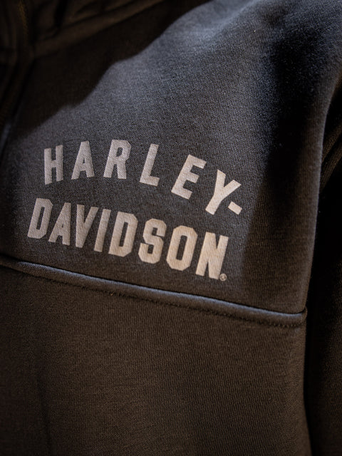 Harley-Davidson® Men's Traveler 1/4 Zip Hoodie 96501-22VM