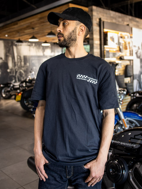 Harley-Davidson® Men's Checkerboard Back Hit T-Shirt 96538-22VM