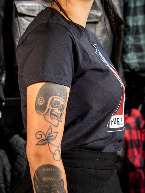 Harley-Davidson® Women's #1 Race Graphic T-shirt 99148-22VW