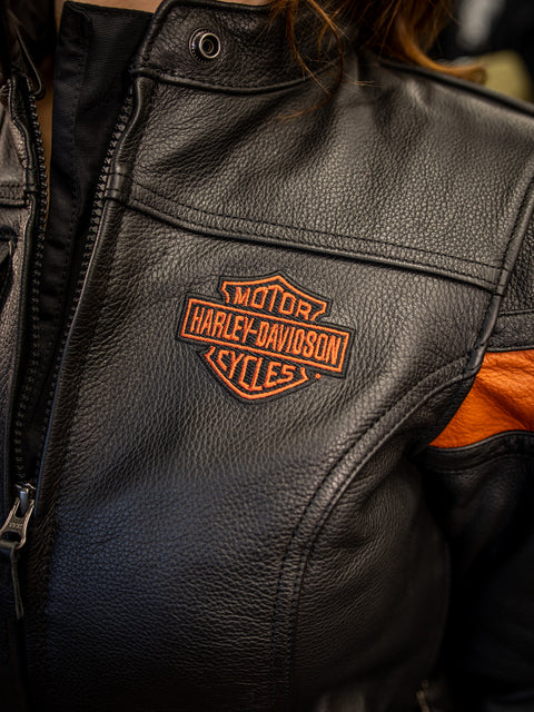 Harley-Davidson® Women's Hwy-100 Waterproof Leather Jacket 98005-22EW