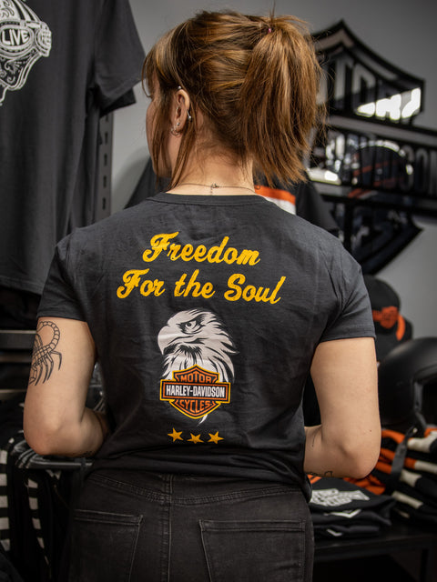 Harley-Davidson® Women's Forever Freedom Eagle T-Shirt 96647-22VW
