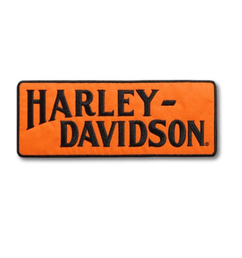 Harley-Davidson® Racer Tank Logo Large Iron-On Patch 97668-21VX Harley Davidson Direct