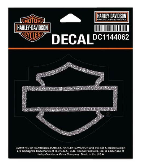 Harley-Davidson® Rhinestone Blank B&S Decal DC1144062 Harley Davidson Direct
