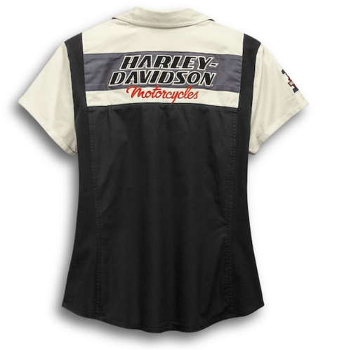 Harley-Davidson® Women's H-D Racing Zip-Front Shirt 99134-19VW