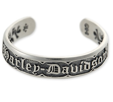 Rare Ladies Harley Davidson SoulFetish Designer Silver Bracelet Harley Davidson Direct