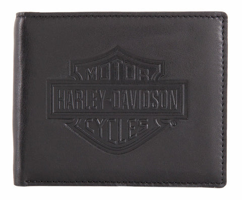 Harley-Davidson® Men's H-D Classic Bi-Fold RFID Wallet HDMWA11487