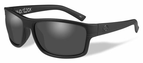 Harley-Davidson® Men's Slick Sunglasses, Smoke Lenses/Matte Black Frames HASLK01