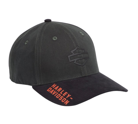 Harley-Davidson® Men's Shield Stretch-Fit Cap 97648-22VM