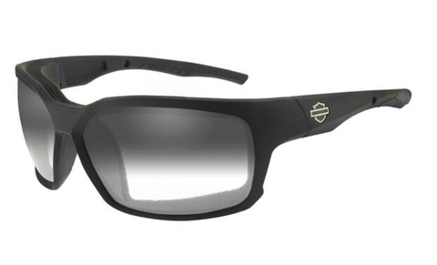 Harley-Davidson® Men's COGS Sunglasses, Light Adjusting Smoke Lenses/Black Frames