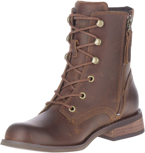 Harley-Davidson® Women's Dorilee 6-Inch Brown Motorcycle Boots D84750