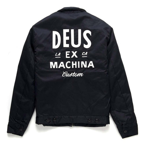 Deus ex Machina workwear Jacket Mens Black DMW56124-Black Harley Davidson Direct