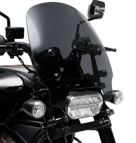 Harley Davidson Quick Release Compact Windshield 57400459 - Iron City ...