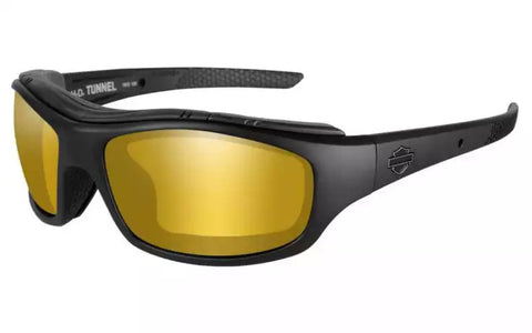Harley-Davidson ® Sunglasses Tunnel PPZ Amber Gold Mirror   HDTNL09