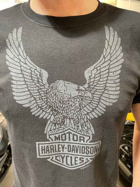 Harley-Davidson® Gateshead Dealer T-shirt Distressed Up Wing Mens Harley Davidson Direct