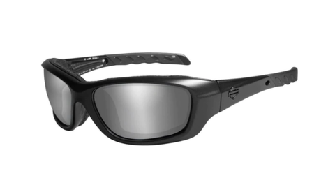 Harley-Davidson® Gravity PPZ Silver Lens w/ Matte Black Frame Sunglasses
