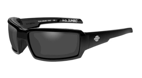 Harley-Davidson® Mens Jumbo Sunglasses, Smoke Gray Lens / Black Frame
