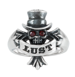 Lust SoulFetish Designer Silver Ring R3056G Harley Davidson Direct