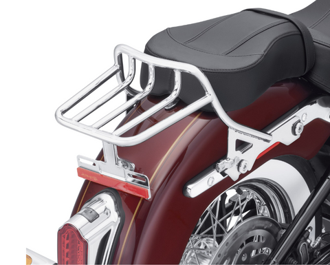 Harley Davidson HoldFast Two-Up Luggage Rack - Chrome - 50300132