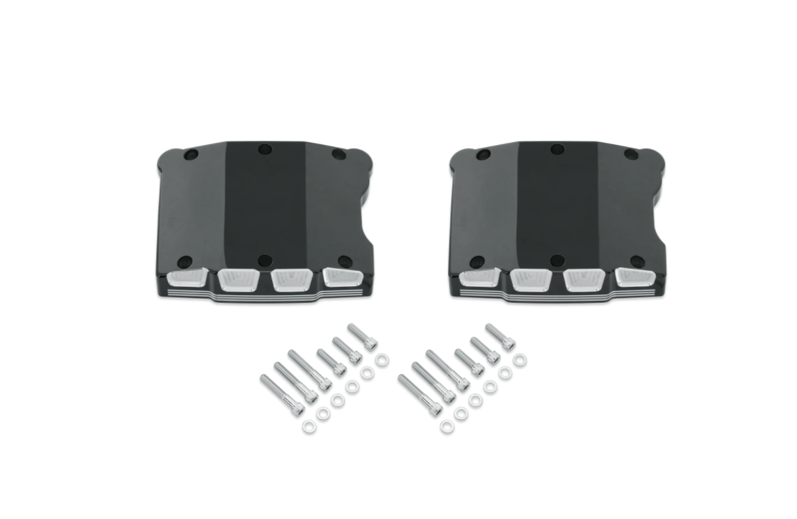 Harley Davidson Burst Rocker Box Covers - 25700251 - Iron City Motorcycles