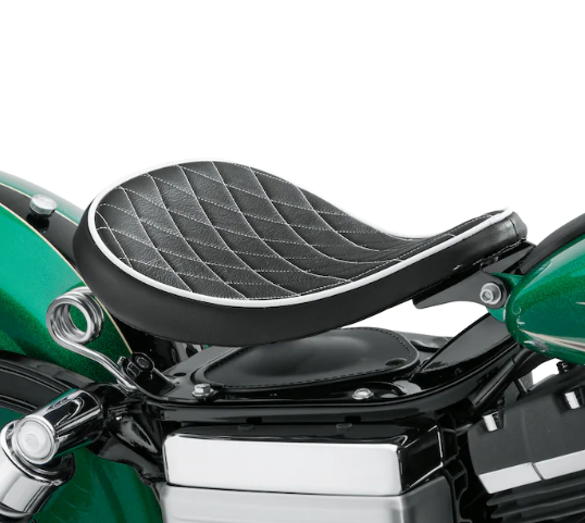 Harley Davidson Black Diamond Solo Spring Seat 52000276 Iron