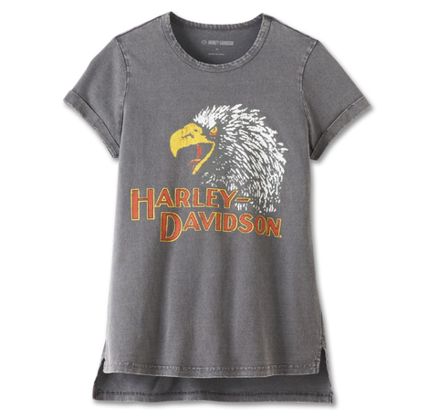 Genuine Harley-Davidson® Paradise Grey t-shirt ladies 97458-23VW